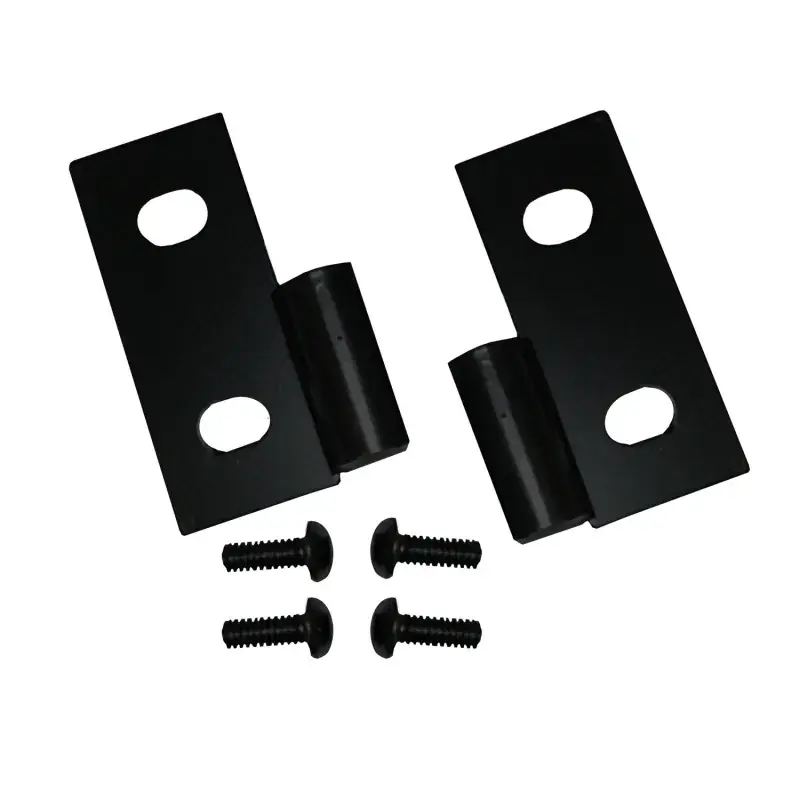 Limited Edition Rugged Ridge 76-06 Jeep CJ / Jeep Wrangler Black Lower Door Hinge Brackets