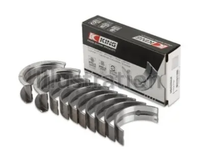 Last Chance King Engine Bearings Nissan L20B/Z20/Z22/Z24 (Size +0.25mm) Main Bearing Set - MB587AM1.25