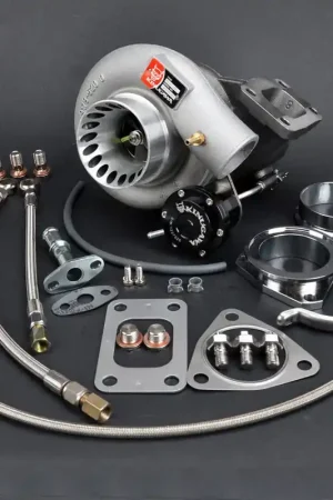 Special Discount Kinugawa TD006SL2-18G-8cm Billet Turbo w/3in Anti Surge Cover/V-Band Turbine Housing (Patrol Y60, Y61 4.2L TD42)