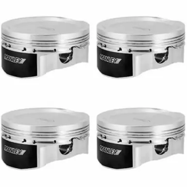 Manley Mitsubishi Eclipse 85.25mm Bore 88mm Stroke -12cc Dome Dish Volume Piston Set of 4 - 617102CE-4 Bulk Order