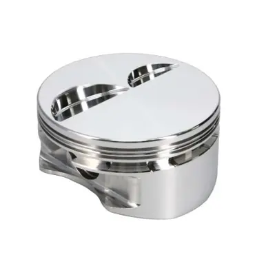 Premium Manley Chevrolet Small Block Piston Set - 4.035in Bore 1.550in CH, -4.00 CC - 590535-8