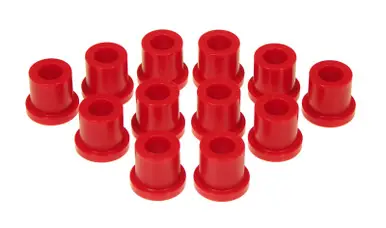 Get Yours Prothane 79-83 Toyota Truck 2/4wd Rear Spring & Shackle Bushings - Red - 18-1001