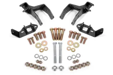 BMR 78-87 G-Body Coilover Conversion Kit Rear Non-adj Shock Mount w/o CAB - Black Hammertone - CCK461H Wholesale