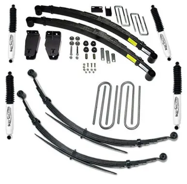 Hassle-Free Returns Tuff Country 80-87 Ford F-250 4X4 4in Lift Kit w/Rr Leaf Springs No Shocks - 24822K
