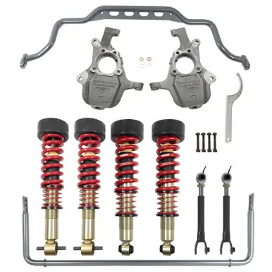 Editor’s Pick Belltech 21+ GM SUV SWB ONLY Height Adjustable Front Coilovers & Anti-Swaybar Set - 1104HK