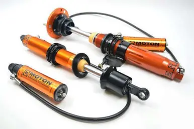 Moton 3-Way Motorsport Coilover True Coilover Style Rear Porsche 997 2WD (Incl Springs) - M 500 139S Modern