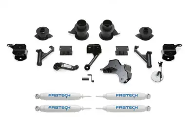 Fabtech 19-21 Ram 2500 4WD 5in Basic Kit w/Perf Shks - K3173 High Quality