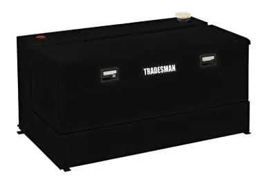 Buy Direct Tradesman Aluminum L-Shape Liquid Storage Tank Combo (48in. / 100 Gallon Capacity) - Black - 73249