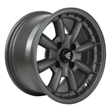 Fresh Stock Enkei Compe 16x7 0mm Offset 4x114.3 Bolt Pattern 72.6mm Bore Dia Matte Gunmetal Wheel - 477-670-4800GM