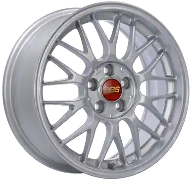 BBS RG-F 16x7 5x100 ET35 Sport Silver Wheel -70mm PFS/Clip Required - RG383SK Crafted