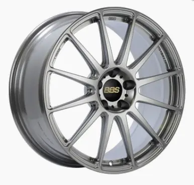 BBS FS 19x8 5x112 ET30 Diamond Silver Wheel - 82mm PFS Required - FS009DSK Direct From Factory