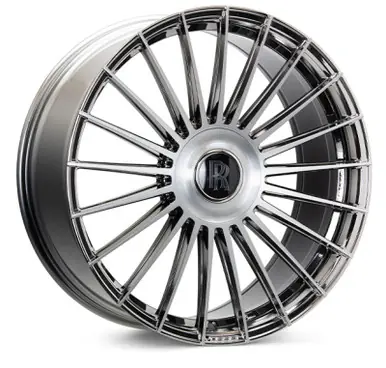 Vossen HF-8 22x10.5 / 5x120 BP / ET38 / 72.56 CB / Deep - EMC Polished / Brushed Wheel - HF8-2B44 Big Sale
