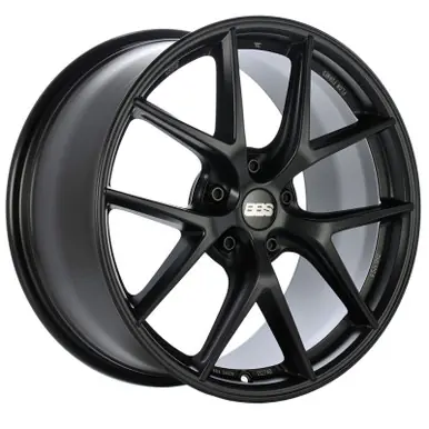 Worldwide Shipping BBS Unlimited CI-R 20x10 ET71.5 (Face 1) Satin Black Wheel - CI1301AD02