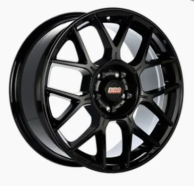 Last Chance BBS XR 17x7.5 5x108 ET45 Black Gloss Wheel - 70mm PFS Required - XR0402BG