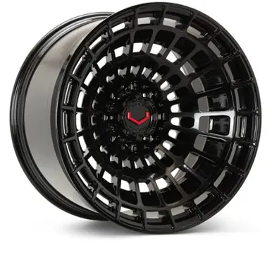 Handmade Vossen LCX-04 24x12 - 8x165.1 - ET44 - Ultra Deep - 125.1 - Gloss Black Wheel - LCX-04-4X43