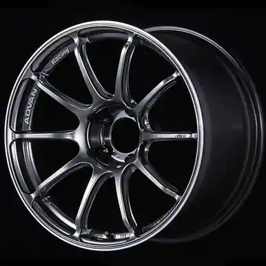 Instant Buy Advan RSIII 19x9.0 / +35 Offset / 5-114.3 / 73mm Bore / Racing Hyper Black & Ring - YA39I35EHBR