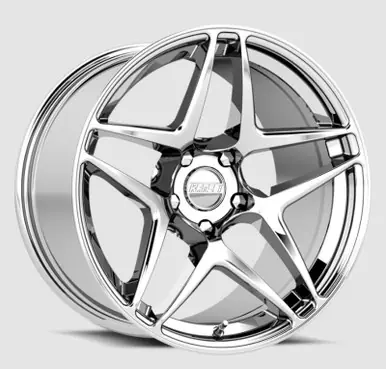 While Supplies Last Kansei K15X Astro 19x9.5in / 5x114.3 BP / 22mm Offset / 73.1mm Bore - Chrome - K15X-199512+22