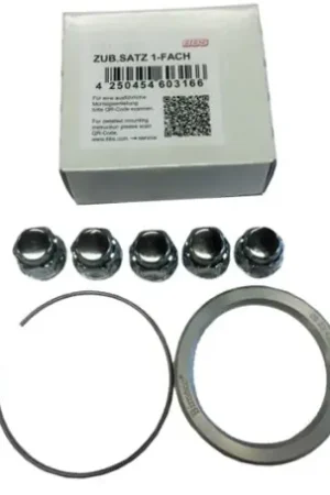Order Now BBS PFS KIT - Dodge / Chrysler - Includes 82mm OD - 71.4mm ID Ring / 82mm Clip / Lug Nuts - 09.30.041