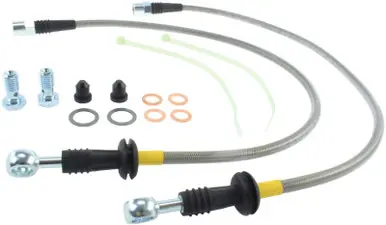 StopTech 02-06 Mini & Mini S Stainless Steel Front Brake Line Kit - 950.34007 Holiday Sale