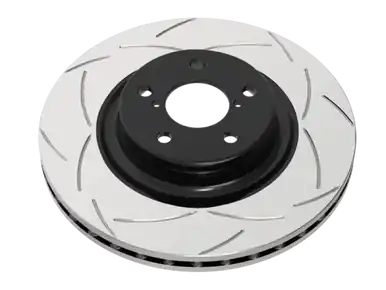 DBA 15-19 Ford Focus 1.5T (Series LZ) Street T2 Slotted Rear Brake Rotor - DBA2177S Authentic