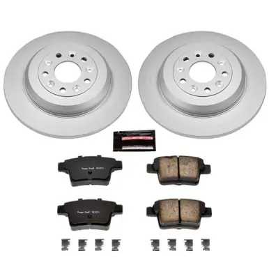 Power Stop 05-07 Ford Five Hundred Rear Z17 Evolution Geomet Coated Brake Kit - CRK4600 Weekend Sale
