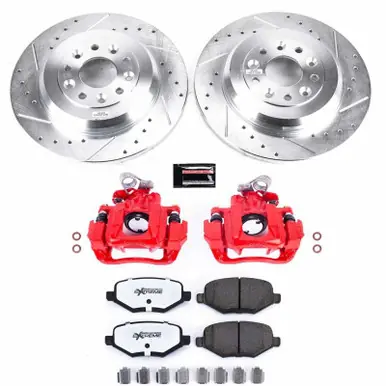 Buy Today Power Stop 2009 Ford Flex Rear Z36 Truck & Tow Brake Kit w/Calipers - KC4744A-36