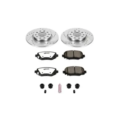 Order Now Power Stop 15-17 Chrysler 200 Rear Z36 Truck & Tow Brake Kit - K6543-36