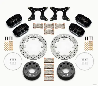 Wilwood Dynapro Lug Mount Dual Rear Dynamic Kit SA Drilled M-W/Lamb Ends .690in Studs - 140-12557-D Secure Checkout