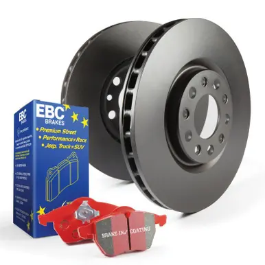 EBC S12 Kits Redstuff Pads and RK Rotors - S12KR1493 Same Day Shipping