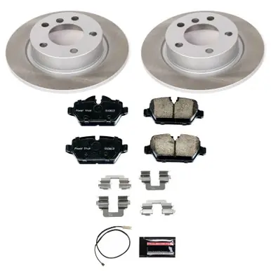 Secure Checkout Power Stop 13-16 Mini Cooper Paceman Rear Semi-Coated Rotor Kit - SC6664