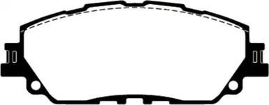 One Day Deal EBC 19+ Lexus ES300H 2.5L Hybrid Ultimax Front Brake Pads - UD2076