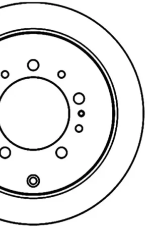 StopTech Sport Slot 08-13 Lexus LX450/470/570 / 07-12 Toyota Tundra Slotted Left Rear CRYO Rotor Sale