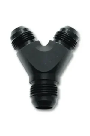 Bargain Vibrant -6AN x -6AN x -6AN Y-Adapter Fitting - Aluminum
